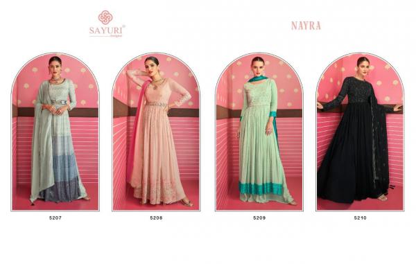 Sayuri Nayra Designer Wear Georgette Exclusive Salwar Kameez